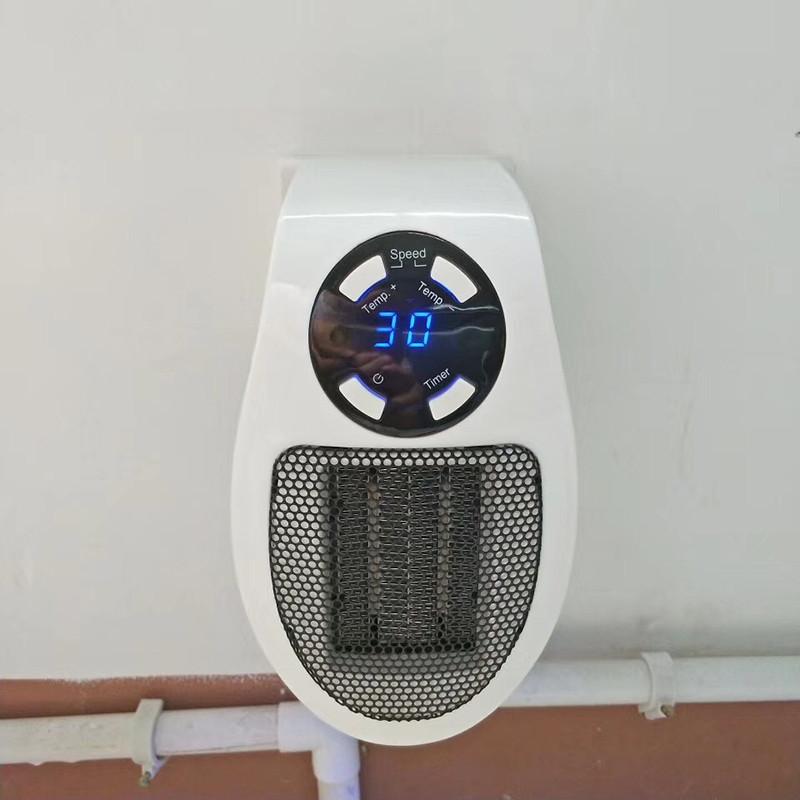Handy Heater Compact Electric Space Heater With Remote Control Ideal For Home Office