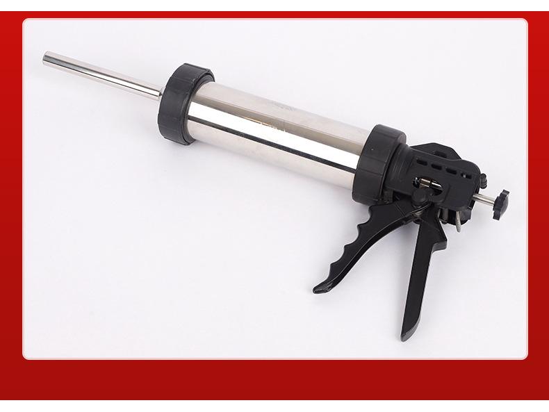 Kompaktní nerezový plnič klobás a masová injekční pistole