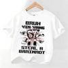 Kids 67 Themed Colorful Print TShirt Soft Cotton Fabric Breathable and Comfortable Ideal for Toddlers and Childrendf0351