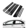Pour Mitsubishi Lancer Sedan 6 Pièces Montants de Pilier de Voiture Garniture Décorative de Fenêtre de Porte 2008 2009 2010 2011 2012 2013 2014 2015 2016 2017