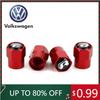 2026 Hot For VOLKSWAGEN VW Car Tire Valve Caps Wheel Decoration for Volkswagen R Line GTI Polo Golf 5 6 7 Passat B5 B6 B7 Touran