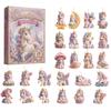 2026 Christmas Countdown Calenda, 24 Unicorn-Themed Christmas Tree Ornaments,Holiday Gift for Christmas