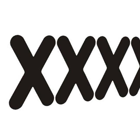 Praktisk bil Truck Sticker X Shape Pattern PET Vattentät
