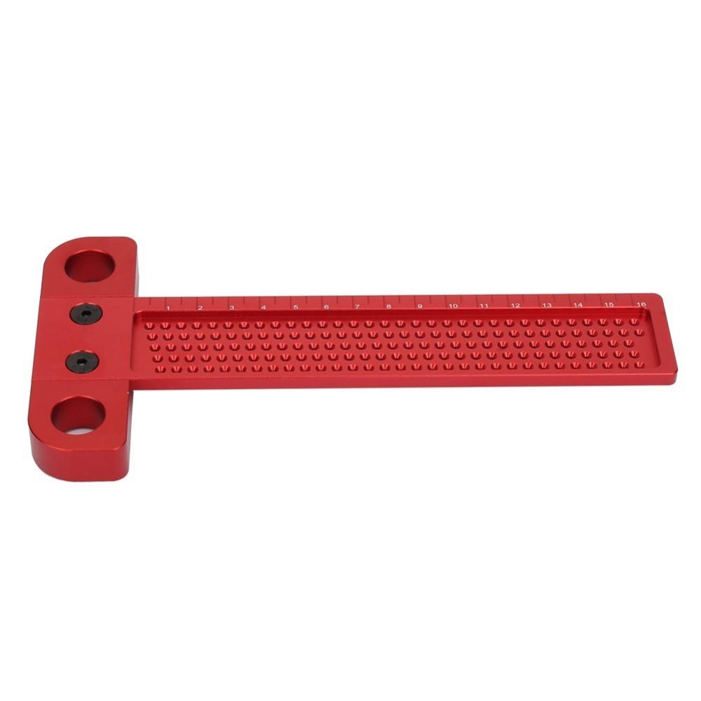 260MM T Type Square Ruler Aluminum Alloy Carpentry Marking Tool Construction Projects
