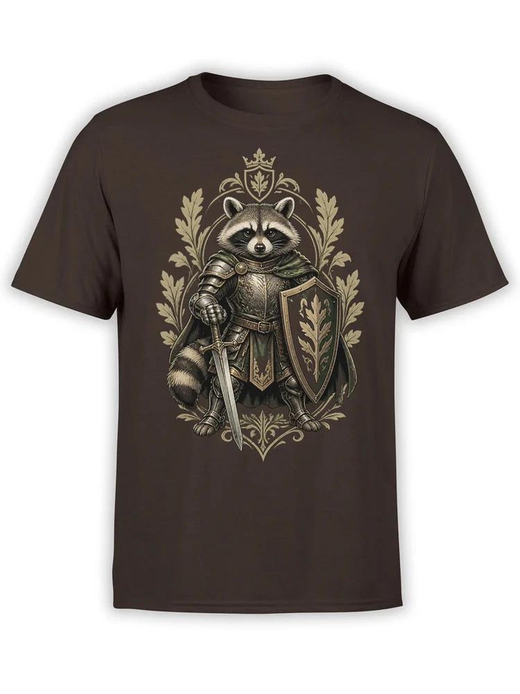 Oakwarden Raccoon Knight Tshirt Unisex S