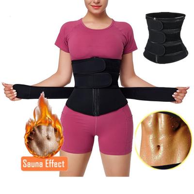 Kadınlar için Neopren Bel Eğitmeni 3 Kayış Karın Kontrolü Vücut Şekillendirici Egzersiz Korsesi Bel İnceltici Sauna Kemeri Ter Yağ Yakıcı Zayıflama Korsesi