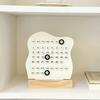 2026 Neuer runder Kalender Handgemachtes DIY-Halsband Kreative Personalisierte Büro-Schreibtisch-Dekoration Ornament Studenten-Lern-Timer