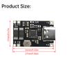 TP5000 5V 3A Lithium Li-ion Battery Charging Board Step Down Charge Module Charge Management Power Supply Type-C DC 4.5-12V