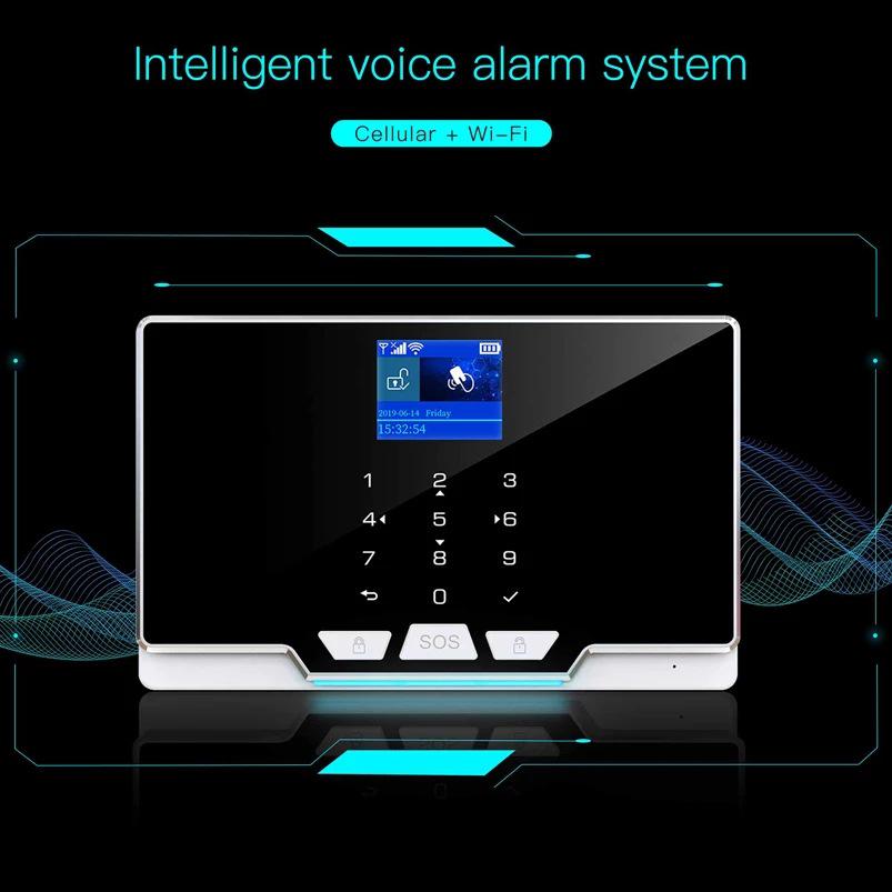 Smart Home Diebstahlwarnanlage mit Dual-Netzwerk (GSM & WiFi)