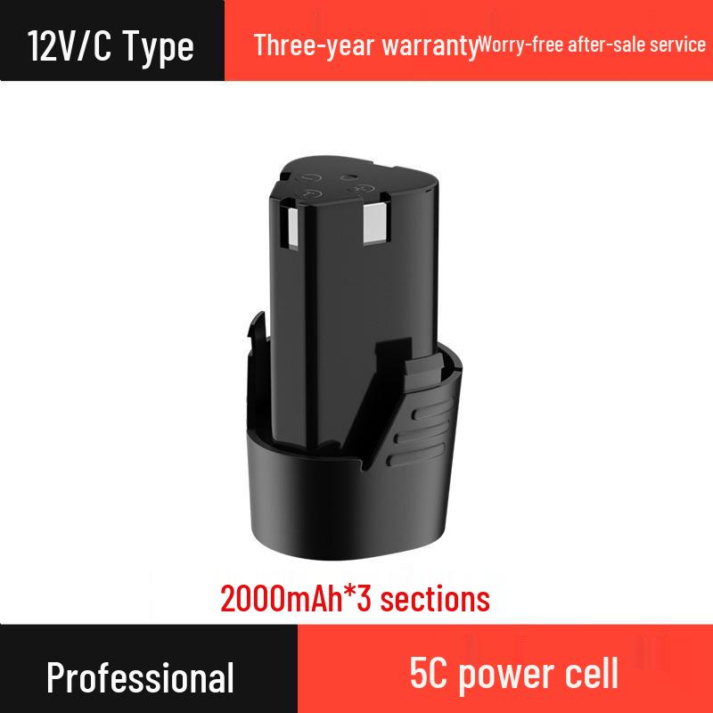 12V Lithium-Ion Universal Charger for Electric Drills, High-Capacity Tools, Screwdrivers, and Pistol Drills