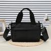 Summer new multi-purpose girls' small cloth bag shoulder crossbody portable casual female student multi-zipper cloth bag