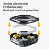 6 Grids Pill Storage Box Travel Medicines Storage Box Drug Separation  4 Grids Mini Portable Organizer Container With Seal Ring