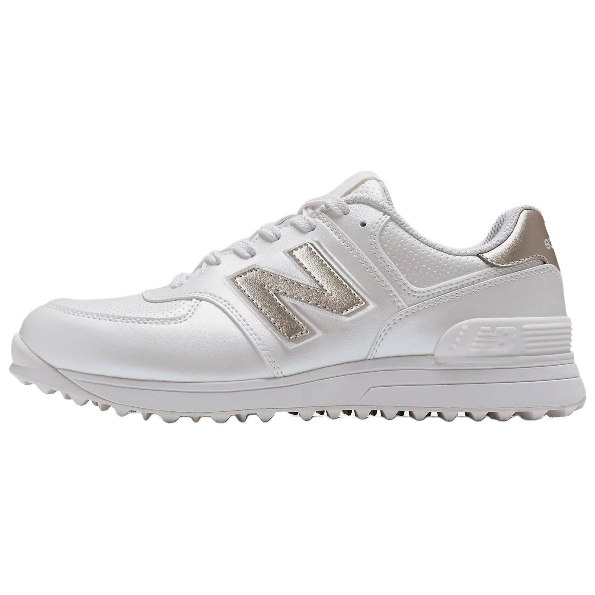 

New Balance NB 574 V4 Abrasion Resistant Lightweight Golf Shoes Women s White WG574A4 37.5
