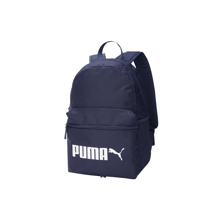 

New PUMA Fabric Backpack Regular Unisex Tweed Blue 077482-02 28.4*13.0*42.9CM