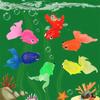 Artificial Aquarium Goldfishes Fake Rubber Fish Ornament Realistic Moving Floating Fish Bath Water Play Games For Kids Toddlers