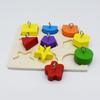 Parrot Educational Toys Parrot Interactive Rattan Toys Wooden Block Birds Puzzle Toy Bird Supplies