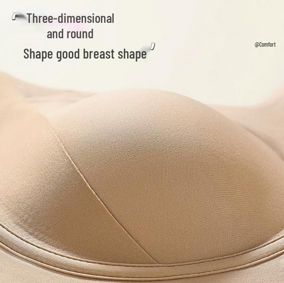 Plus Size Seamless Soft Support Minimizer Bra for Large Busts (Underwire-Free)