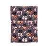 Halloween Ghosts Foral Blankets Fleece Summer Air Conditioning Pumpkin Portable Super Soft Throw Blanket for Home Travel Quilt