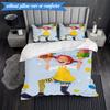 Pi-ppi And Horse Friendship 3pcs K-pop music group Bedding set,Ideal for Bedroom, Dormitory,Including Duvet Cover And 2pcs Pillowcases,Fan gifts