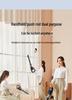 Portable Handheld High-Power Vacuum Cleaner with Wireless Charging and Strong Suction for Home and Car Use