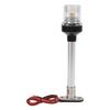 10in Boat Stern Light 360 Degree LED All Round Lighting 316 Stainless Steel Base Anchor Navigation Lights for Marine