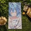 VTuber Yukihana Lamy Towel Towel beach towel, quick drying absorbent bath towel for Swim,Gym,Camping,Outdoor hot