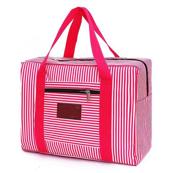 Geantă de depozitare foarte mare cu fermoare și mânere de transport Geantă pentru organizare haine impermeabilă și rezistentă la umiditate Geantă de mutare din pânză Oxford rezistentă