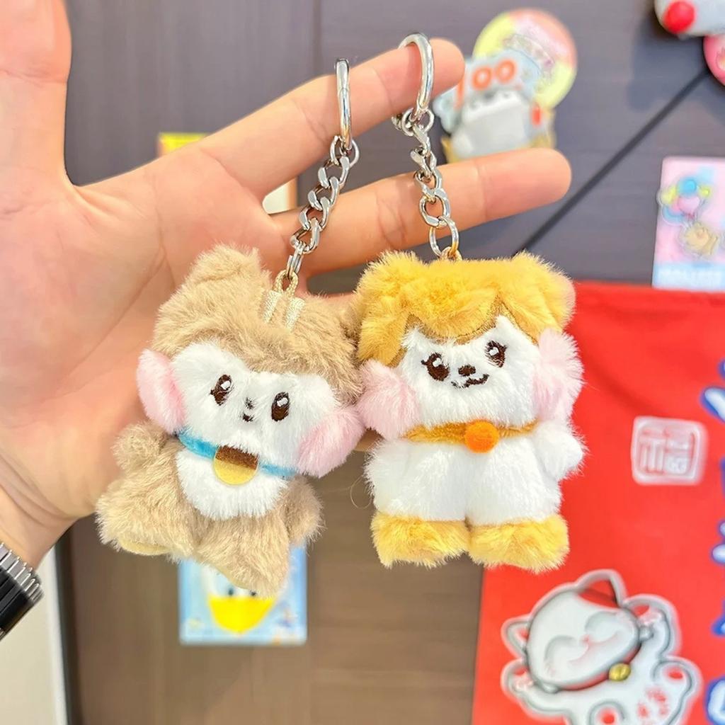 Cute Plush Doll Toy Gift Cartoon Children's Rag Doll Doll Keychain