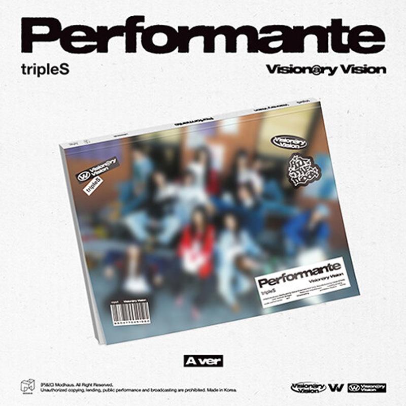 

[ПЕРЕД ЗАМОВЛЕННЯ] TripleS - Альбом Visionary Vision : Performante A VER. (WHITE)