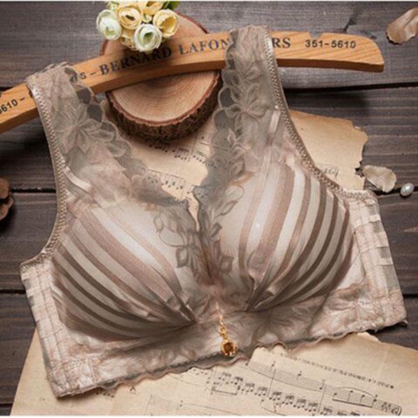 

Регулируемый бюстгальтер, сексуальный красивый бюстгальтер без оправы сзади, толстый бюстгальтер со сборками, кружевное женское белье 70A