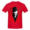 Unisex The Blacklist Raymond Red Reddington Vintage T Shirt Streetwear Big Size Cotton Custom Sleeve Shirt Unisex