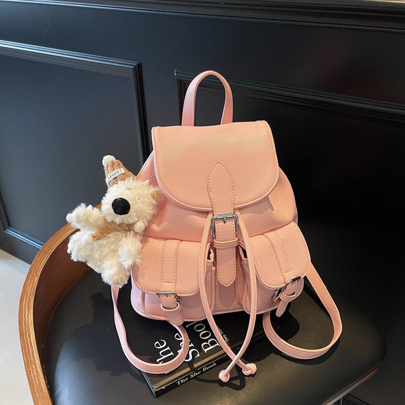 Premium Sense Lightweight Versatile College Style Backpack Women's 2025 Summer New Large Capacity Versatile Commuter Backpack