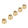 NPT Threaded Reducing Pipe Fitting 1Celsius4 Inch Male X 1Celsius8 Inch Female Brass Reducer Bushing Threaded Pipe Fitting