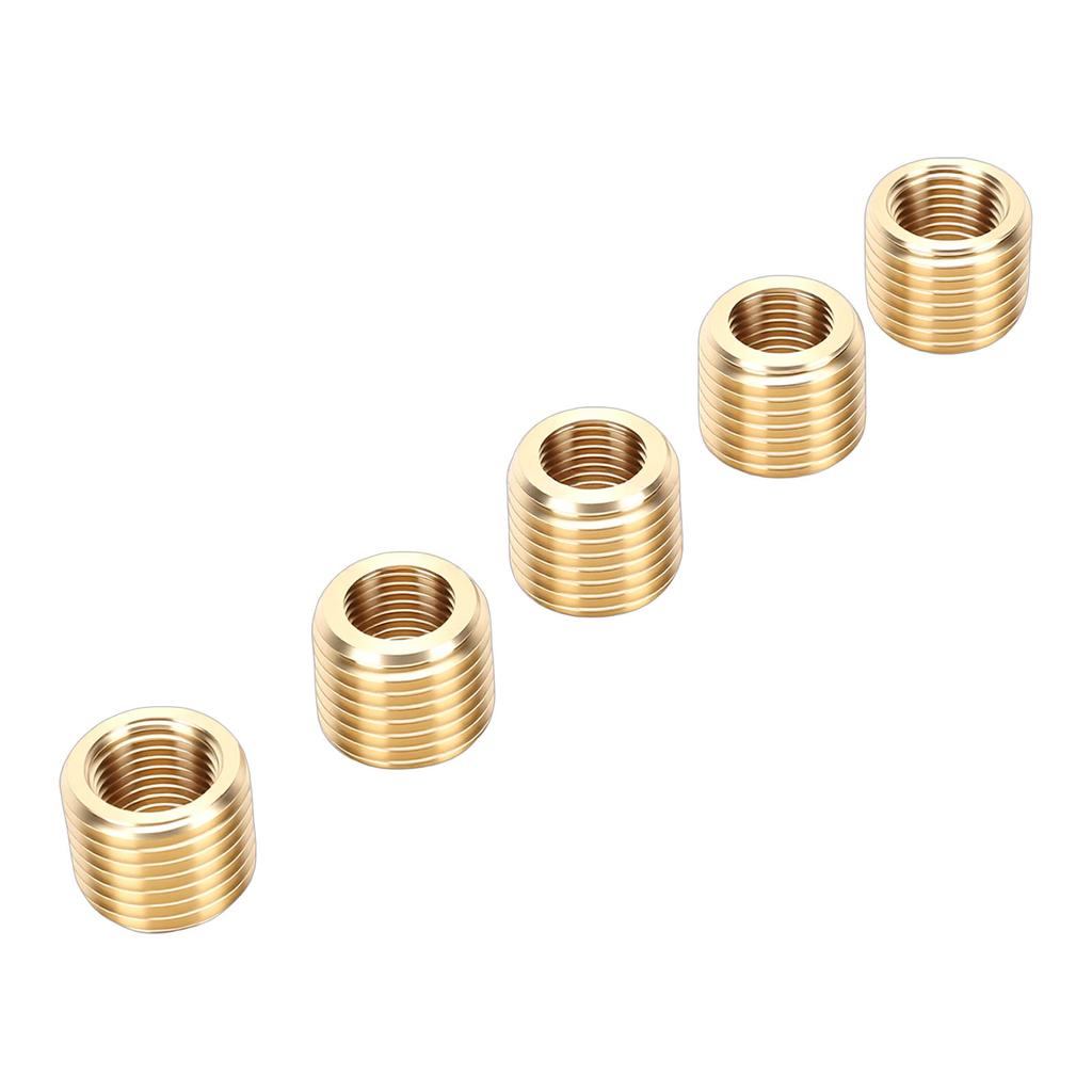 NPT Threaded Reducing Pipe Fitting 1Celsius4 Inch Male X 1Celsius8 Inch Female Brass Reducer Bushing Threaded Pipe Fitting