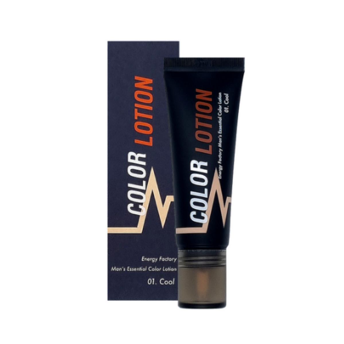 

Kkot-eul-deun Namja (Flower Man) Energy Factory Men’s Essential Color Lotion SPF35 PA++ — Shade 01 Cool