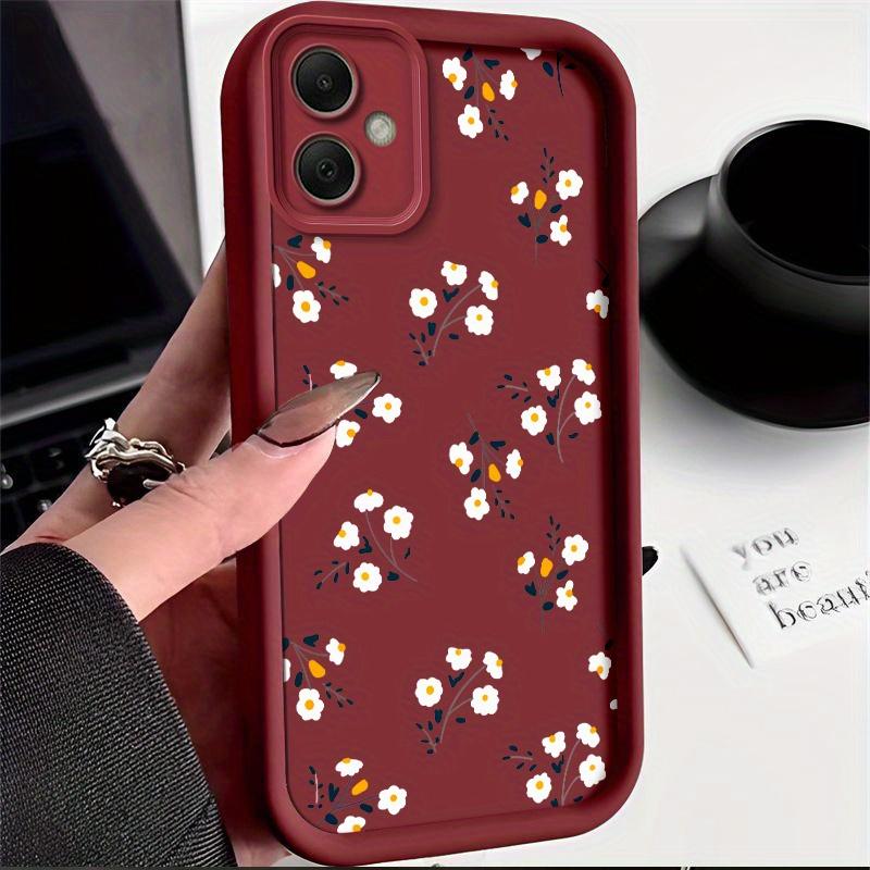TPU floral phone case suitable for Samsung Galaxy S26 S25 S24 S23 S22 S20 FE/Ultra/Plus5G anti drop back cover