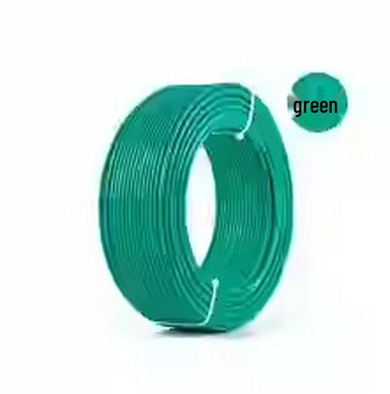 Cheng Tong Flame Retardant Pure Oxygen-Free Copper Single Core Wire (1/1.5/2.5/4/6 sq mm) for Household Use, ZC-BV Standard