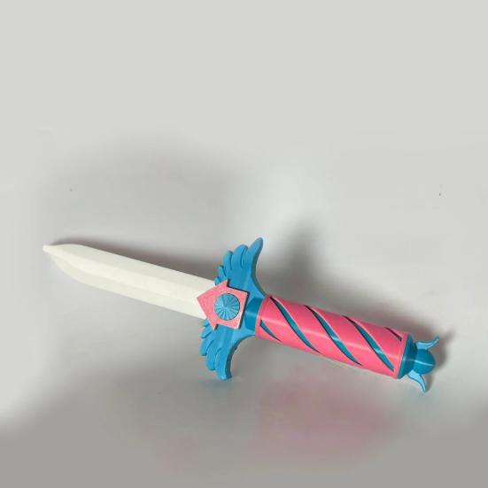 1/2Pcs Plastic Pocket Cutter with Secret Compartment Heavy Duty Korean Traditional Game Movie Character Role-play Mini Cutter Props