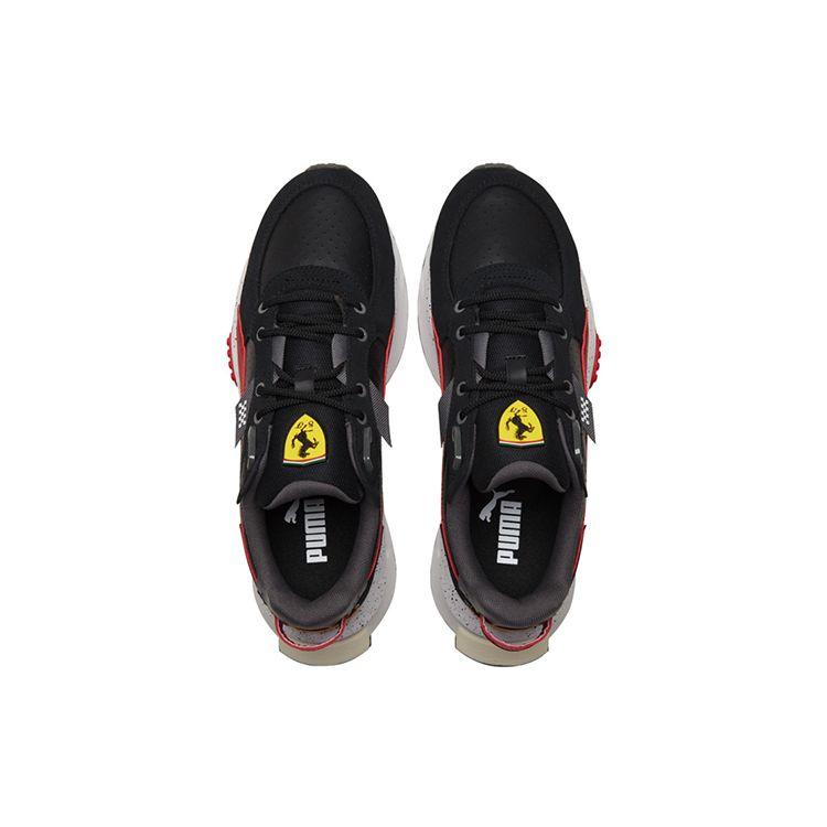 Puma Unisex tenisky Scuderia Ferrari x Wild Rider Black Rosso Corsa Smoked-Pearl 306937-01