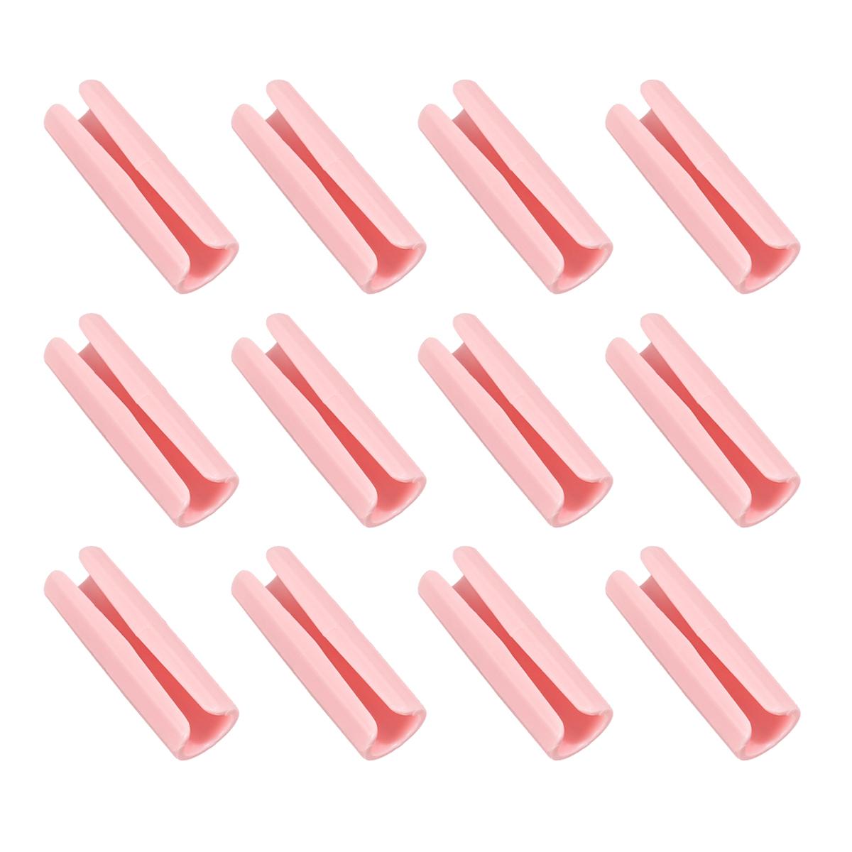 

12 шт., зажимы для простыней, пластиковые нескользящие зажимы, захваты для пододеяльников, крепления для матраса, держатель для простыней, прищепка для домашней одежды 12pcs / 1set розовый