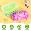 37 Cavity Honeycomb Ice Cube Trays Reusable Silicone Ice Cube Mold Bpa Free Ice Maker With Removable Lids Creative 13 Cavity