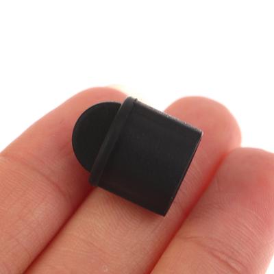 Uxcell 10Pcs Silicone Bnc Anti-Dust Stopper Cap Cover For Female Jack Black