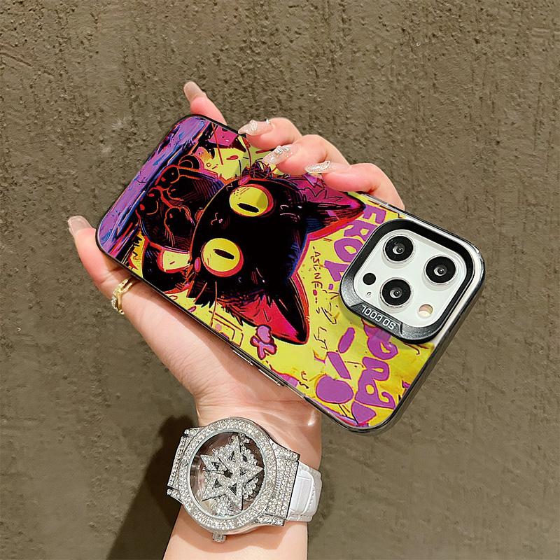 Silikonhülle für Vivo Y22 Y33S Y29 Y27 Y28 iPhone 17 16 15 14 13 12 11 Samsung A06 A16 A26 A36 A56 Abdeckung DIY Bemalt Cartoon Stoßfestes Handy-Stoßfänger