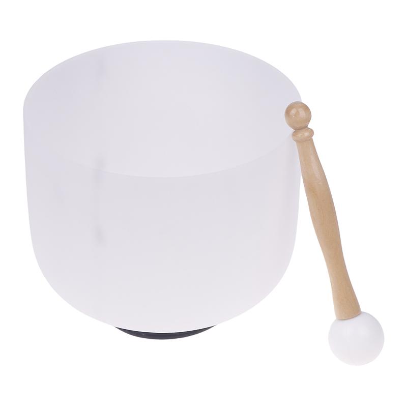 Quartz Singing Bowl 8 Inch 432Hz Yoga Meditation Sound Bowls Professional Tibetan  Bowl Sound Healing Instruments