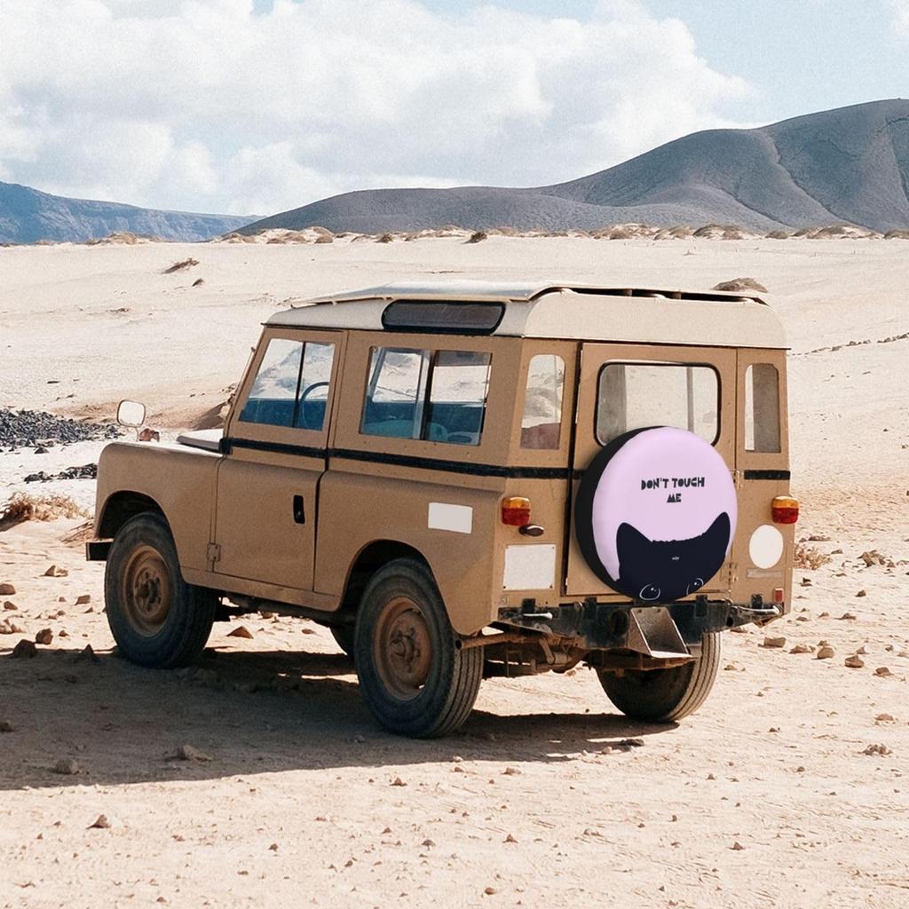 [§miyo] Spare Tire Cover for Cars, Compatible with 14, 15, 16, 17 Inches, Compatible