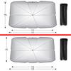 Car Foldable Front Windshield Sunshades Interior Sun Shade Umbrella Front Window UV Protection Sun Visor Cover Car Accessories