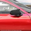 Car Rearview Mirror Decorative Frame Protective Cover For Ford Mustang 2015 Up Car Exterior Accessories , ABS Plastic