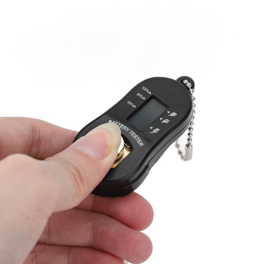 Button Cell Battery Checker Portable LCD Screen Hearing Aid Battery Tester Checker Tool