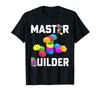 Master Builder T Hero Dad Building Blocks Toys T-Shirt