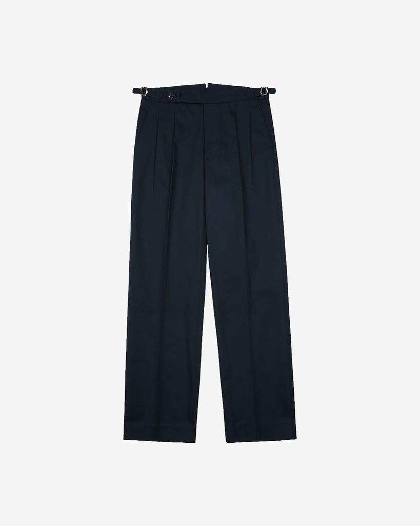 Solti Reve Cotton Washed Trousers (Dark Navy)